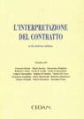L'interpretazione del contratto nella dottrina italiana