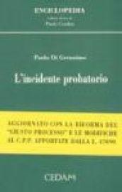 L'incidente probatorio