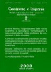 Contratto e impresa. Dialoghi con la giurisprudenza civile e commerciale (2000). 2.