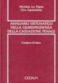 Annuario sistematico della giurisprudenza della Cassazione penale (1999). Con CD-ROM