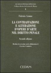 La contraffazione e alterazione d'opere d'arte nel diritto penale