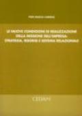 Le nuove condizioni di realizzazione della missione dell'impresa: strategia, risorse e sistema relazionale
