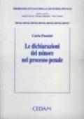 Le dichiarazioni del minore nel processo penale