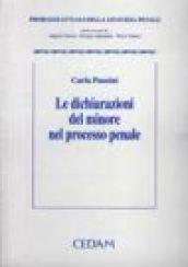 Le dichiarazioni del minore nel processo penale