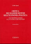 Critica dei massimi sistemi dell'economia politica. Dai sistemi logici alla logica dei sistemi