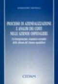 Processo di aziendalizzazione e analisi dei costi nelle aziende ospedaliere. Un'interpretazione economico-aziendale della riforma del sistema ospedaliero