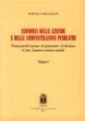 Economia delle aziende e delle amministrazioni pubbliche: 1