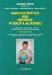 Manuale pratico delle notifiche in Italia e all'estero. La notifica civile, fallimentare, penale, amministrativa, tributaria e internazionale