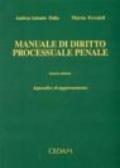 Manuale di diritto processuale penale. Appendice di aggiornamento