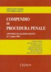 Compendio di procedura penale. Appendice di aggiornamento al 1º giugno 2001