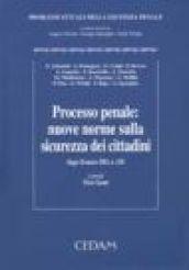 Processo penale: nuove norme sulla sicurezza dei cittadini (Legge 26 marzo 2001, n. 128)