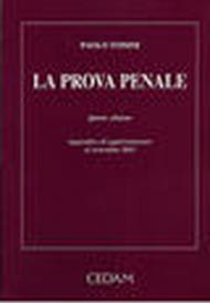 La prova penale. Appendice di aggiornamento al settembre 2001