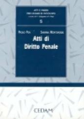 Atti di diritto penale