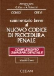 Commentario breve al nuovo codice di procedura penale. Complemento giurisprudenziale