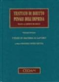 Trattato di diritto penale dell'impresa. 8.I reati in materia di lavoro