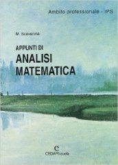 Appunti di analisi matematica. Per gli Ist. Professionali per i servizi commerciali