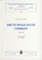 Diritto penale inglese comparato. I principi. Con CD-Rom