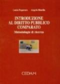 Introduzione al diritto pubblico comparato. Metodologie di ricerca