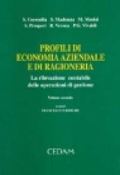 Profili di economia aziendale e di ragioneria. 2.La rilevazione contabile delle operazioni di gestione