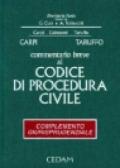 Commentario breve al codice di procedura civile. Complemento giurisprudenziale