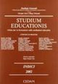 Studium educationis. Rivista per la formazione nelle professioni educative (2002). Con indici (2002). 3.