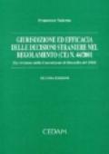 Giurisdizione ed efficacia delle decisioni straniere nel regolamento (CE) n. 44/2001 (la revisione della convenzione di Bruxelles del 1968)