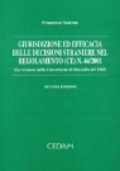 Giurisdizione ed efficacia delle decisioni straniere nel regolamento (CE) n. 44/2001 (la revisione della convenzione di Bruxelles del 1968)