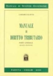 Manuale di diritto tributario. Parte generale