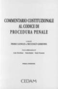 Commentario costituzionale al codice di procedura penale