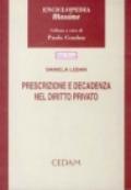 Prescrizione e decadenza nel diritto privato