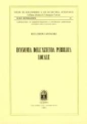 Economia dell'azienda pubblica locale