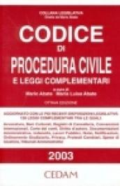 Codice di procedura civile e leggi complementari