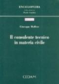 Il consulente tecnico in materia civile