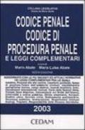 Codice penale. Codice di procedura penale e leggi complementari