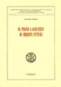 Il pegno a garanzia di crediti futuri