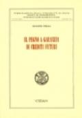 Il pegno a garanzia di crediti futuri