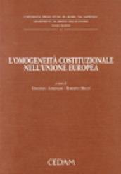 L'omogeneità costituzionale nell'Unione Europea dopo il «caso Austria» e la Carta dei diritti fondamentali