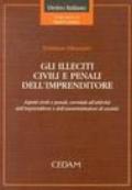 Gli illeciti civili e penali dell'imprenditore. Aspetti civili e penali, correlati all'attività dell'imprenditore e dell'amministratore di società