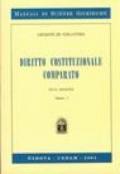Diritto costituzionale comparato: 1