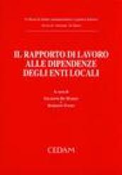 Il rapporto di lavoro alle dipendenze degli enti locali