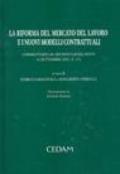 La riforma del mercato del lavoro e i nuovi modelli contrattuali. Commentario al Decreto legislativo 10 settembre 2003, n. 276