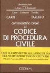 Commentario breve al Codice di procedura civile. Appendice di aggiornamento 2004