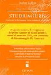 Studium iuris. Rivista per la formazione nelle professioni giuridiche (2004). 5.