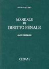 Manuale di diritto penale. Parte generale