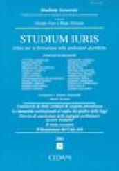 Studium iuris. Rivista per la formazione nelle professioni giuridiche (2004). 10.