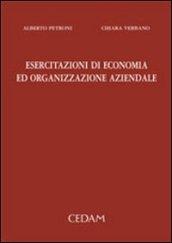 Esercitazioni di economia ed organizzazione aziendale
