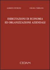 Esercitazioni di economia ed organizzazione aziendale