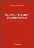 Manuale operativo di criminologia