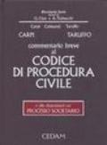 Commentario breve al Codice di procedura civile e alle disposizioni sul processo societario