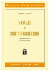 Manuale diritto tributario. Parte generale